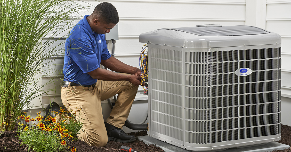 New AC unit installation